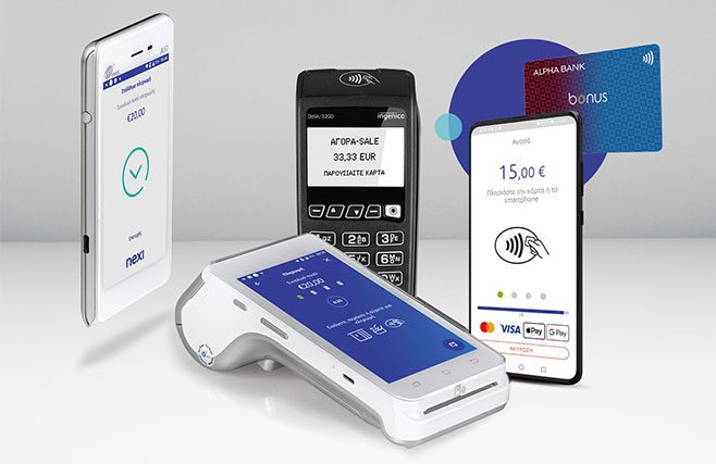 Nexi and Alpha Bank POS terminals offer